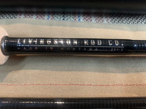 Livingston Western Glass 486 Fly Rod Blacked Out