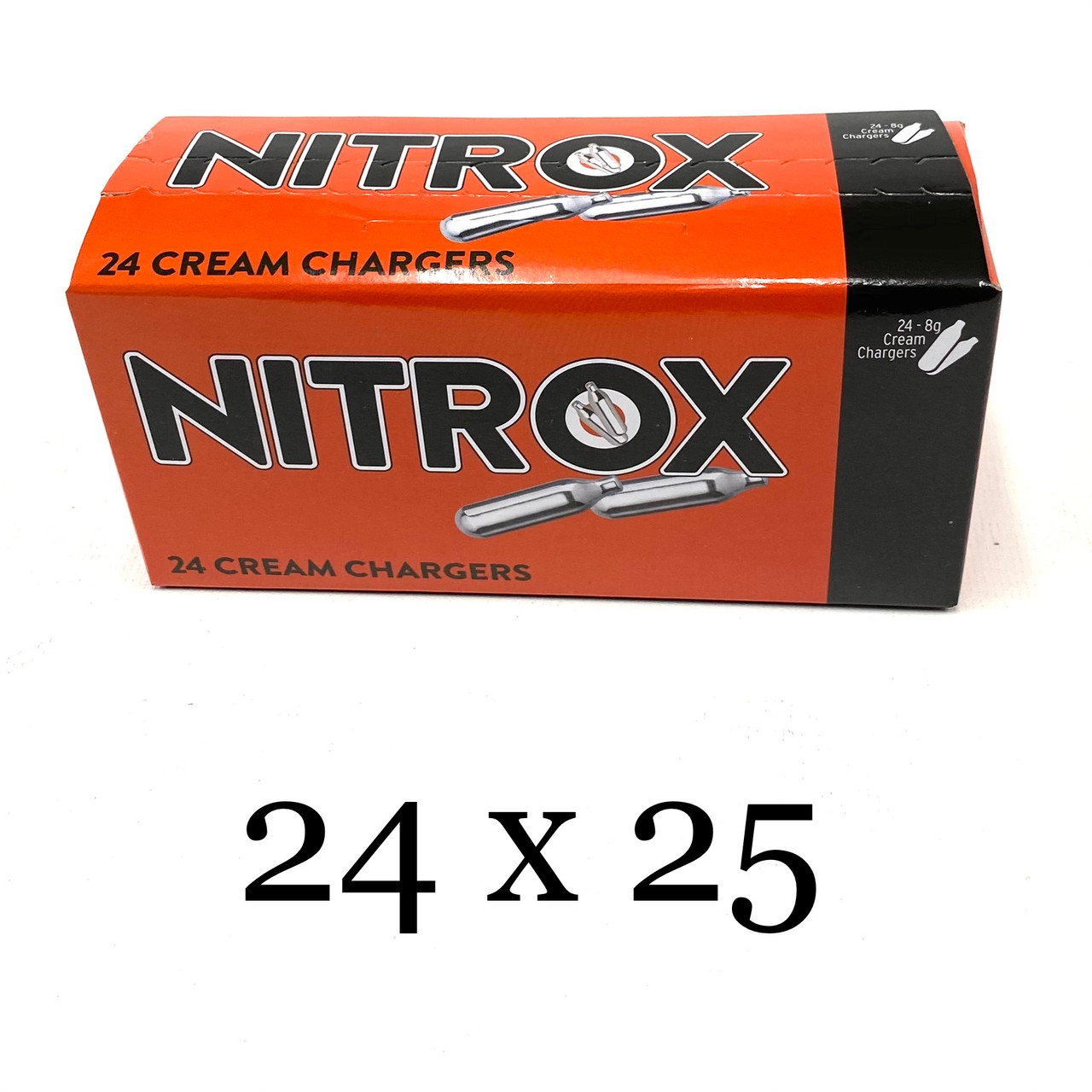 Nitrox Cream Charger Master Case 24pc x 25pk - Puffr
