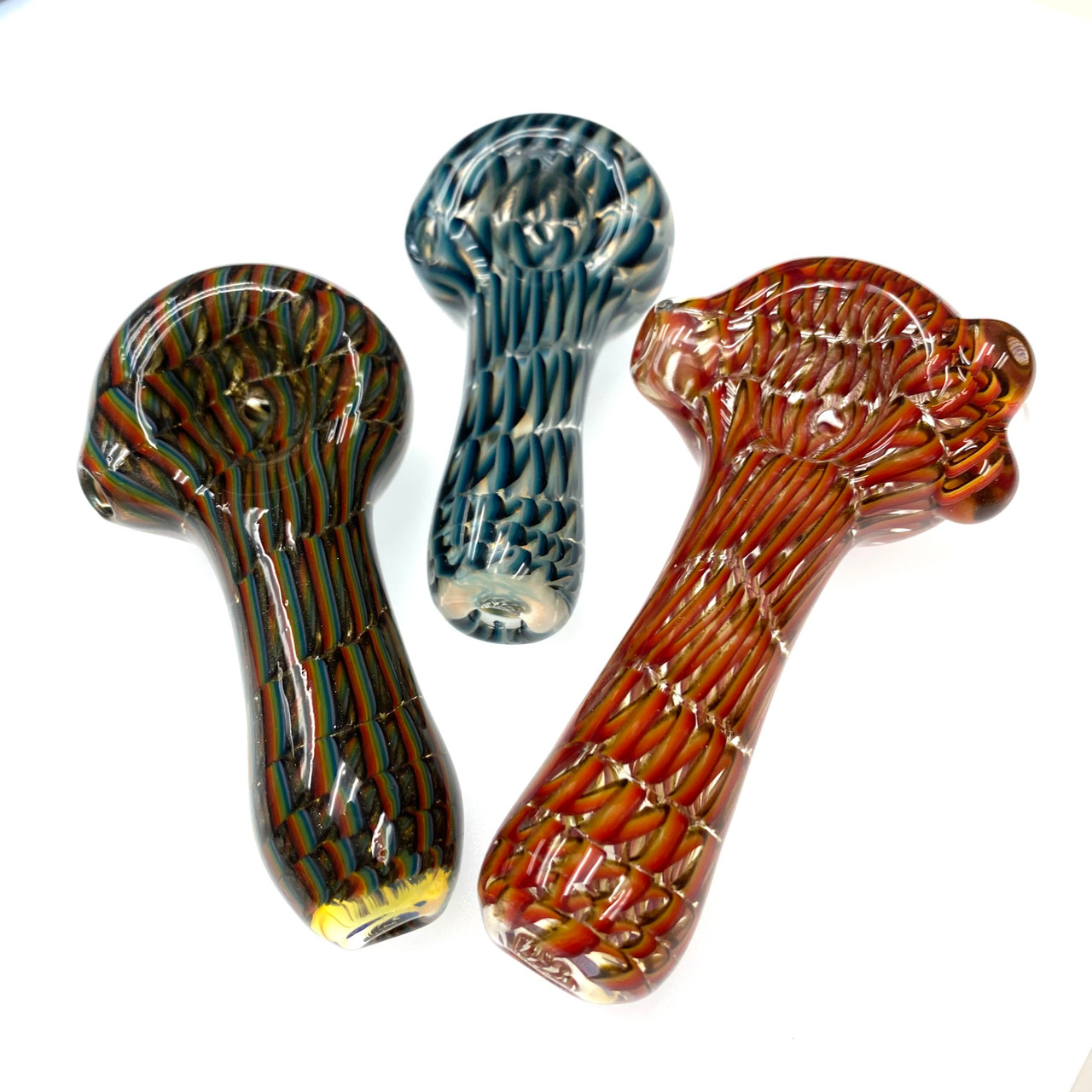 Coil Pot Glass Pipe Puffr