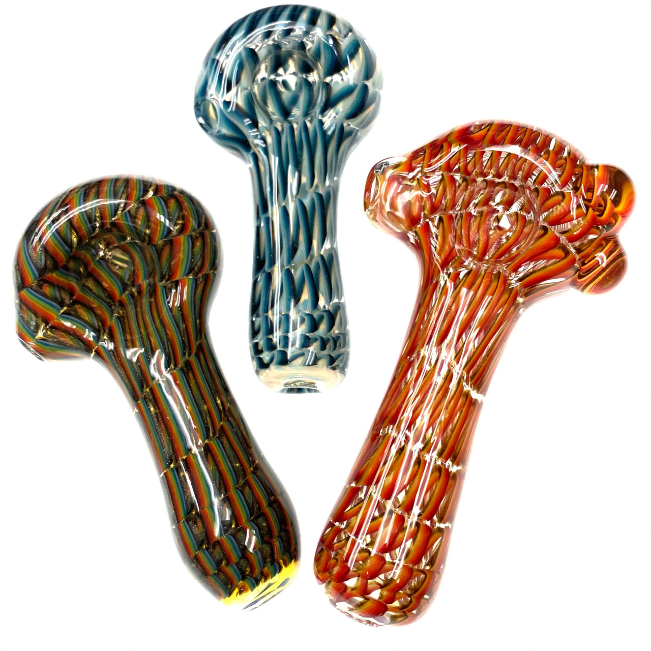 Coil Pot Glass Pipe Puffr