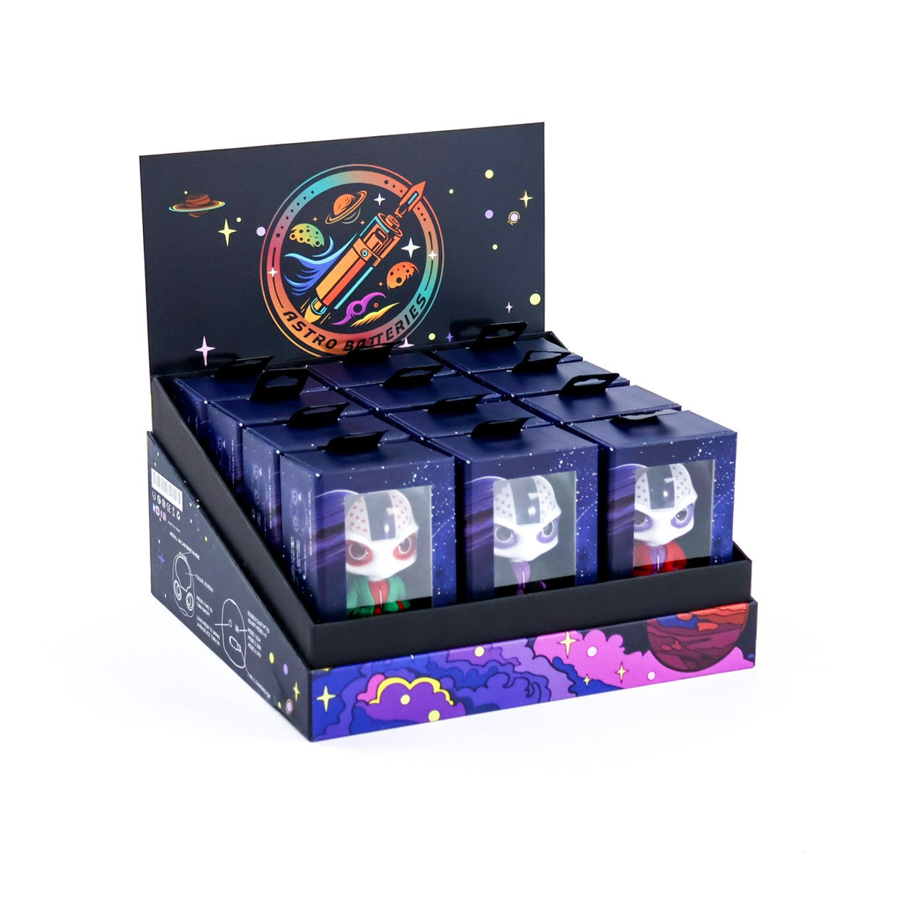 astronaut vape battery SPACEMAN 510 Cartridge Concealable VV 550mAh PreHeat LED Screen Batter –  Dazzleaf vaporizer main image 1