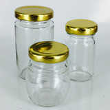 Jar With Lid 3" X 1.5"