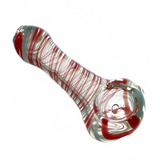 Tiny Town Tornado Nepal Glass Hand Pipe 3" 1 Count Assorted Color