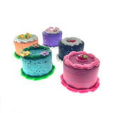 Birthday Cake Grinder 1 Count Assorted