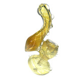 Golden Fumed Small 5" Bubbler 1 Count