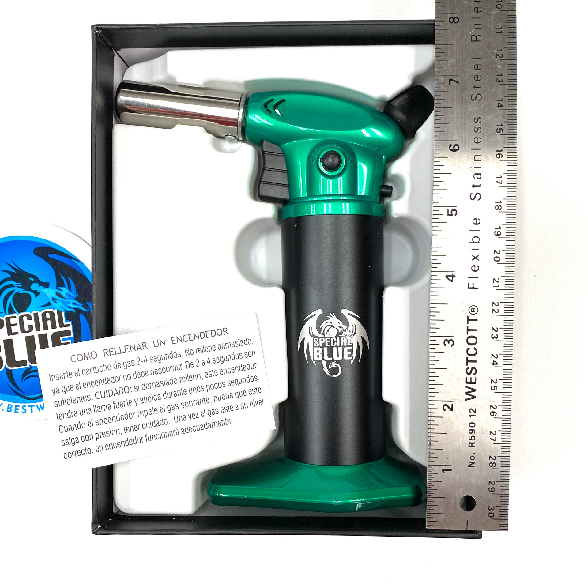 Toro Full Flame Handheld Butane Torch by Special Blue Puffr