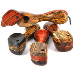 Skytopper Wood Pipe With Lid 4" - USA 1 Count Assorted