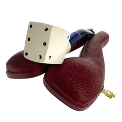 Mini Dice Pipe With Case Paykoc Genuine Block Meerschaum M60012