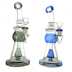 Tall Sphere Water Pipe 9.5" 1 Count Assorted Color
