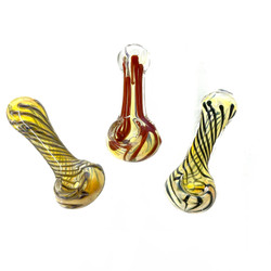 Spire 3 Special Heavy Glass Pipe 3" 1 Count Assorted