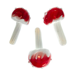 Amanita Get Me One 3" Glass Mushroom Handpipe