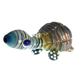 Turtle Grenade 5" Glass Hand Pipe