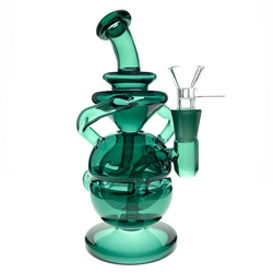 Egg Separation 8" Water Bong 1 Count Assorted Colors