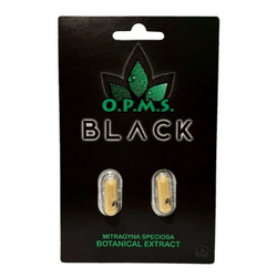 Black OPMS 2 Pill Pack X 10 Packs