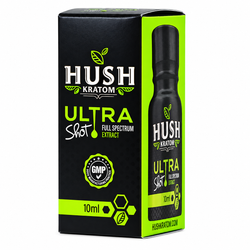 HUSH ULTRA Full Spectrum Extract Shot 110mg – Lime Flavor – 30ml Bottle