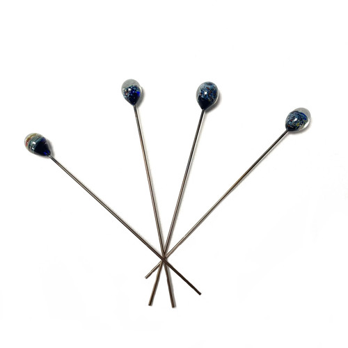 Glass Top Bowl Poker (Assorted Colors)