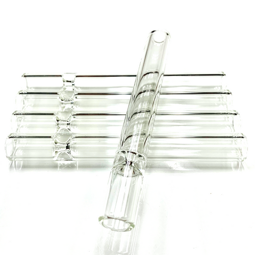 100mm Glass Chillum Pipes - 100 Pack