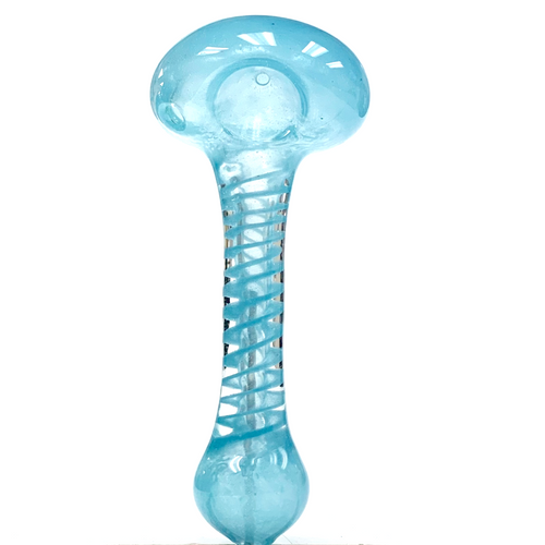 Dope Lil' Spirals 6" Glass Hand Pipe (Assorted Colors)