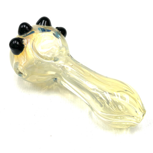 Golden Lil Pocket Clacker 3" Glass Hand Pipe