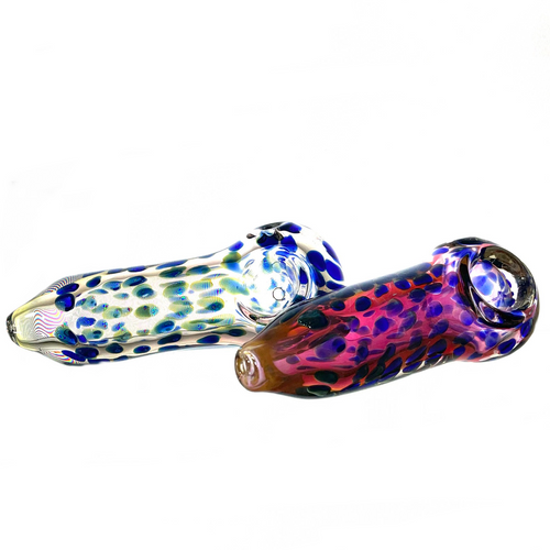 Long Galaxy Nepal Glass Hand Pipe 4.75" 1 Count