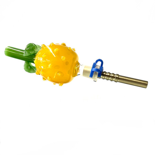 Glass Pineapple Nectar Collector 5"