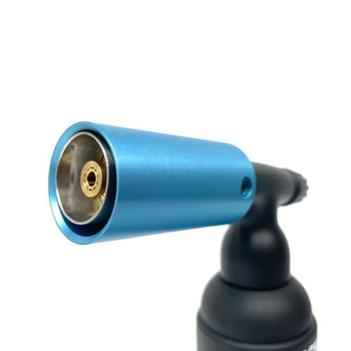 Atlantis Teal Turbo Metal Nozzle Guard for Blazer Big Shot / Big Buddy Butane Torches