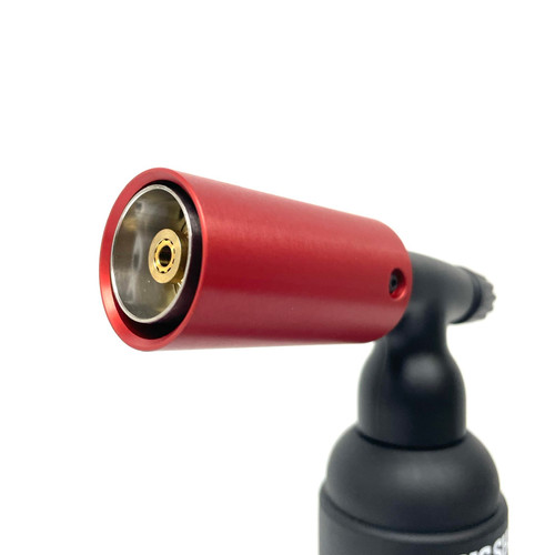 Lava Red Turbo Metal Nozzle Guard for Blazer Big Shot / Big Buddy Butane Torches
