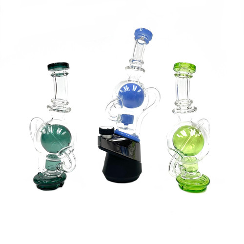 Ball 2 Recycler Perc Puffco Peak Top 1 Count Assorted Colors