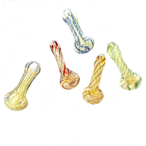 Heavy Glass Pipe 3.5" Assorted Color