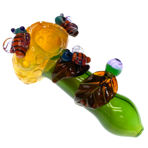 Honey N Bee's 5"  Glass Handpipe