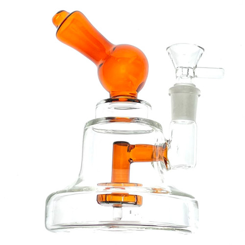 Dollop Water Pipe 14mm  5.9" 1 Count Assorted Color