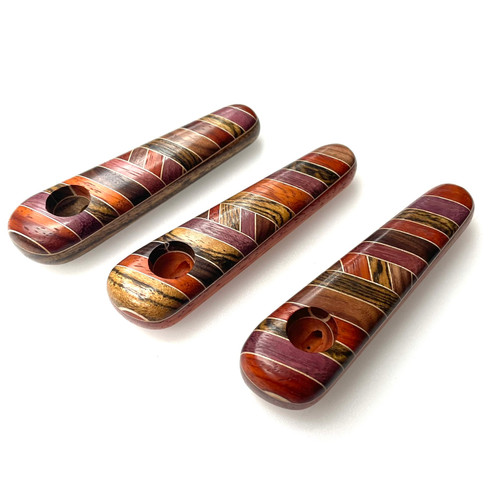 Mummy Wrap Quickdraw Wooden Concert Pipe 4" 1 Count Assorted