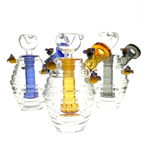 Busy Beehive 6" Water Bong 1 Count Assorted