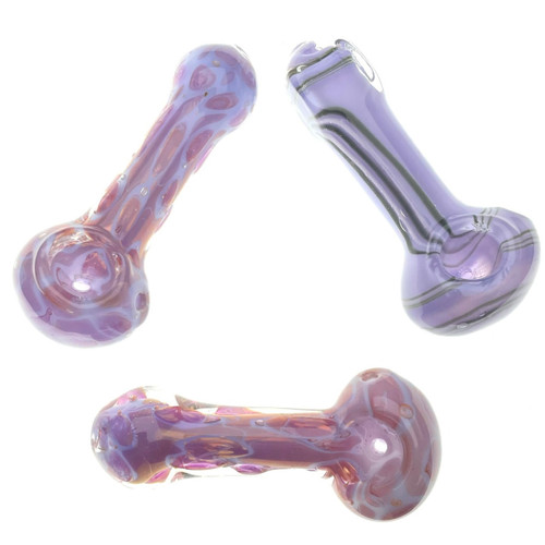 The Purple Stash 4" Pipe 1 Count Assorted