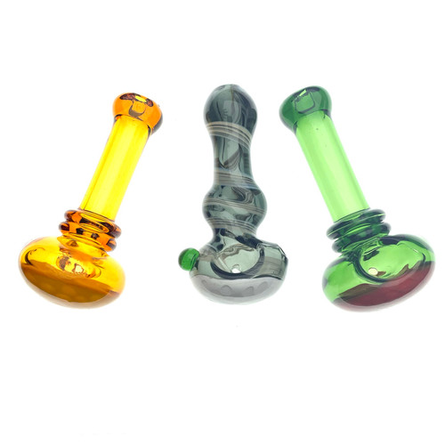 Put Put Golf Bottom 3" Hand Pipe 1 Count Assorted Color