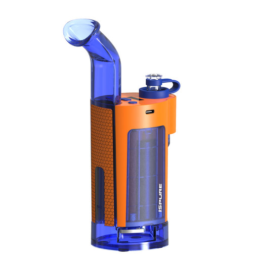 Ispure Blitz Portable Device - Blue with Orange