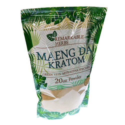 Green Vein Maeng Da Kratom Powder 20oz Bag