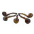 Glass Driftwood Manzanita LARGE Wooden Sherlock Pipe, Colorado Blown 6-7"