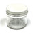 2" 2oz Glass Jar w/ White Lid (24 PACK CASE)