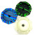 Silicone Hexagon Unbowler Style Ashtray (Assorted Colors) 1 Count