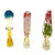 Assorted Design Glass Chillum Pipe