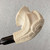 Turkish Tulip Hand Carved Mini Meerschaum Block Meerschaum Pipe with Custom Leather Case 1 Count