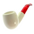 Mini Smooth Pipe NO Case Paykoc Genuine Block Meerschaum M60009BL