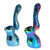 6.3" Electroplated Sandblast Master Bubbler 1 Assorted