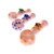 Cute Frog on Pink Pipe Gecko Pipe 4"- Assorted Color Frogs+