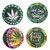 Metal Colorado Ashtrays 1 Count Assorted