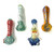 4" Fancy Hand Pipes 1 Count Assorted Styles