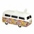 Ceramic Hippie Bus Pipe 8" Long