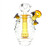 Busy Beehive 6" Water Bong 1 Count Assorted