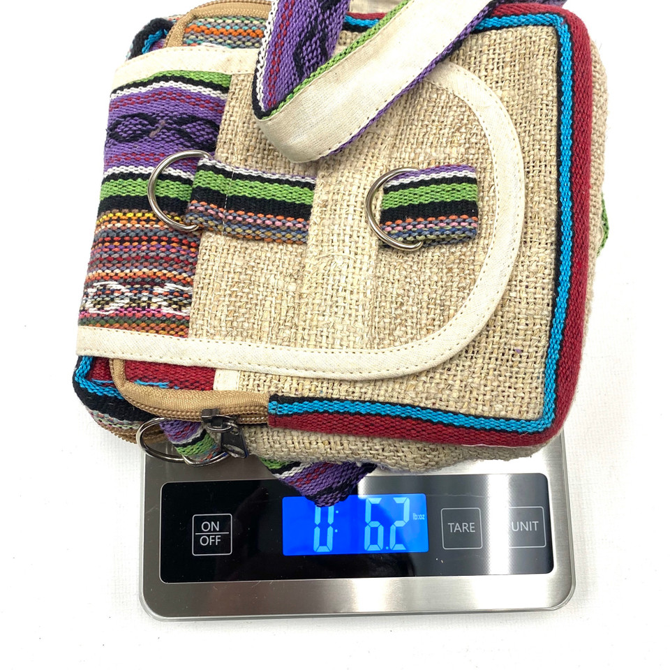 Nepali Hemp Cross Body Bag Assorted Puffr